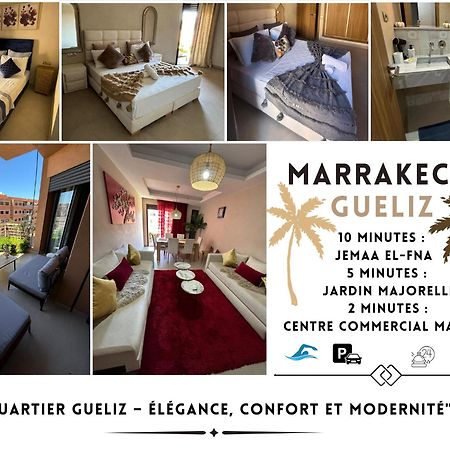 Appartement Neuf Climatise, Centre Marrakech. Марракеш Экстерьер фото